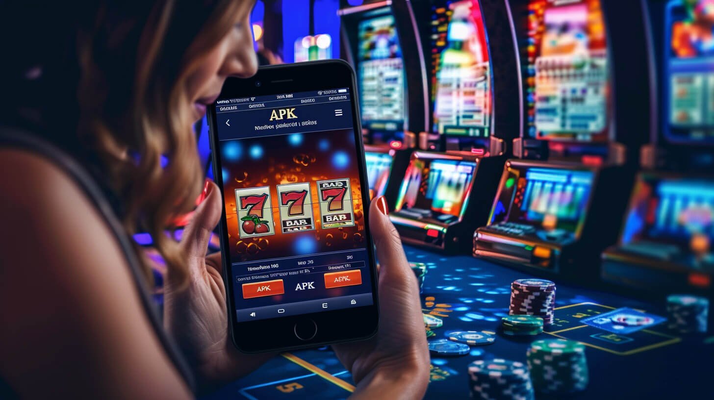 Tampilan in-app kasi77 saat bermain slot dan live casino di mobile